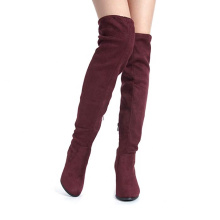 2019 Women's Thigh High A170-2 Fashion Over The Knee Block Women Heel Boots